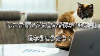 リスティング広告の予算が100万円。私ならこう使う