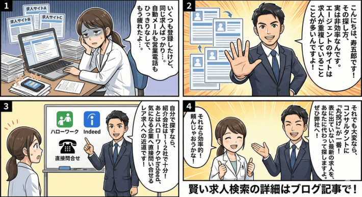 仕事探しのプロが教える、薬剤師の求人を検索するコツ