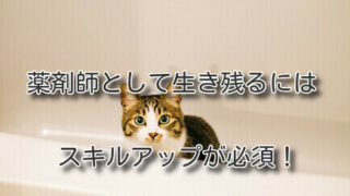 薬剤師として生き残るにはスキルアップが必須
